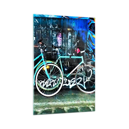 Üveg kép - A város hív - 70x100 cm