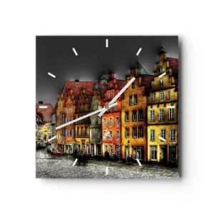 Falióra, Óra - Már csak egy elvarázsolt hintó hiányzik - 30x30 cm