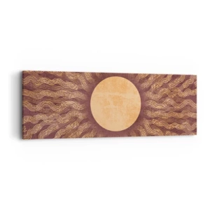 Vászonkép - A nap ikonja - 90x30 cm