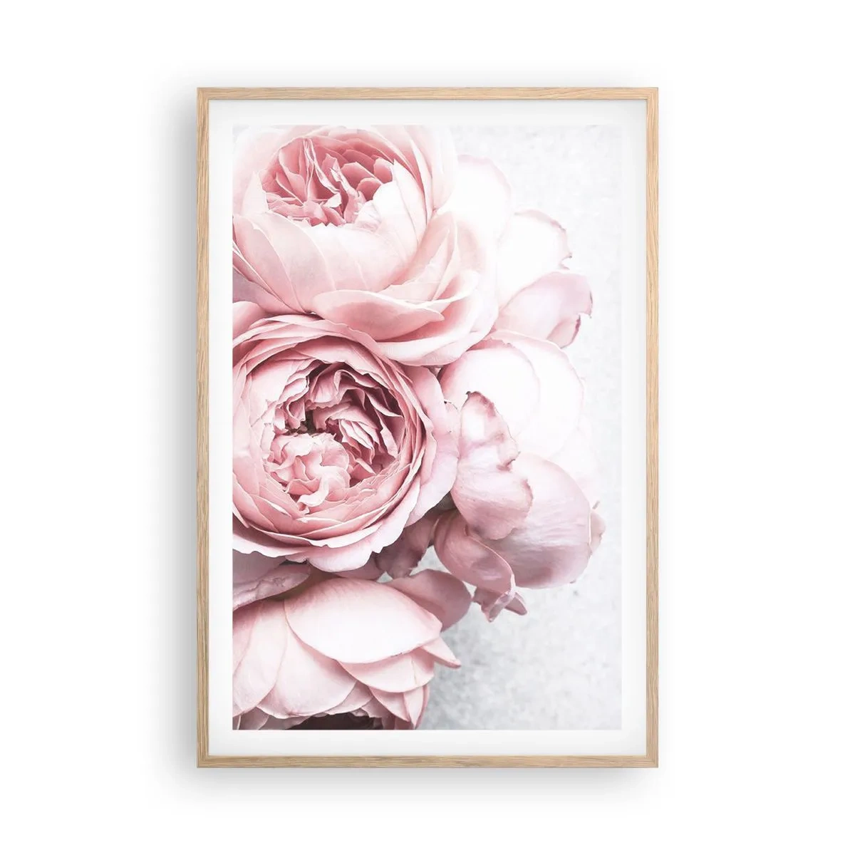 Poszter világos tölgy keretben - A romantikusoknak - 61x91 cm