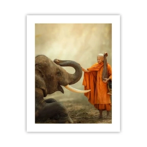 Poszter - Találkozás az utazáskor - 40x50 cm