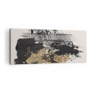 Vászonkép - Szenvedélyes kompozíció - 120x50 cm