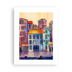 Poszter - Egy város, mint egy tündérmese - 30x40 cm