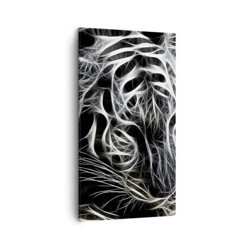 Vászonkép - Tanulmány a macska könnyedségéről - 45x80 cm