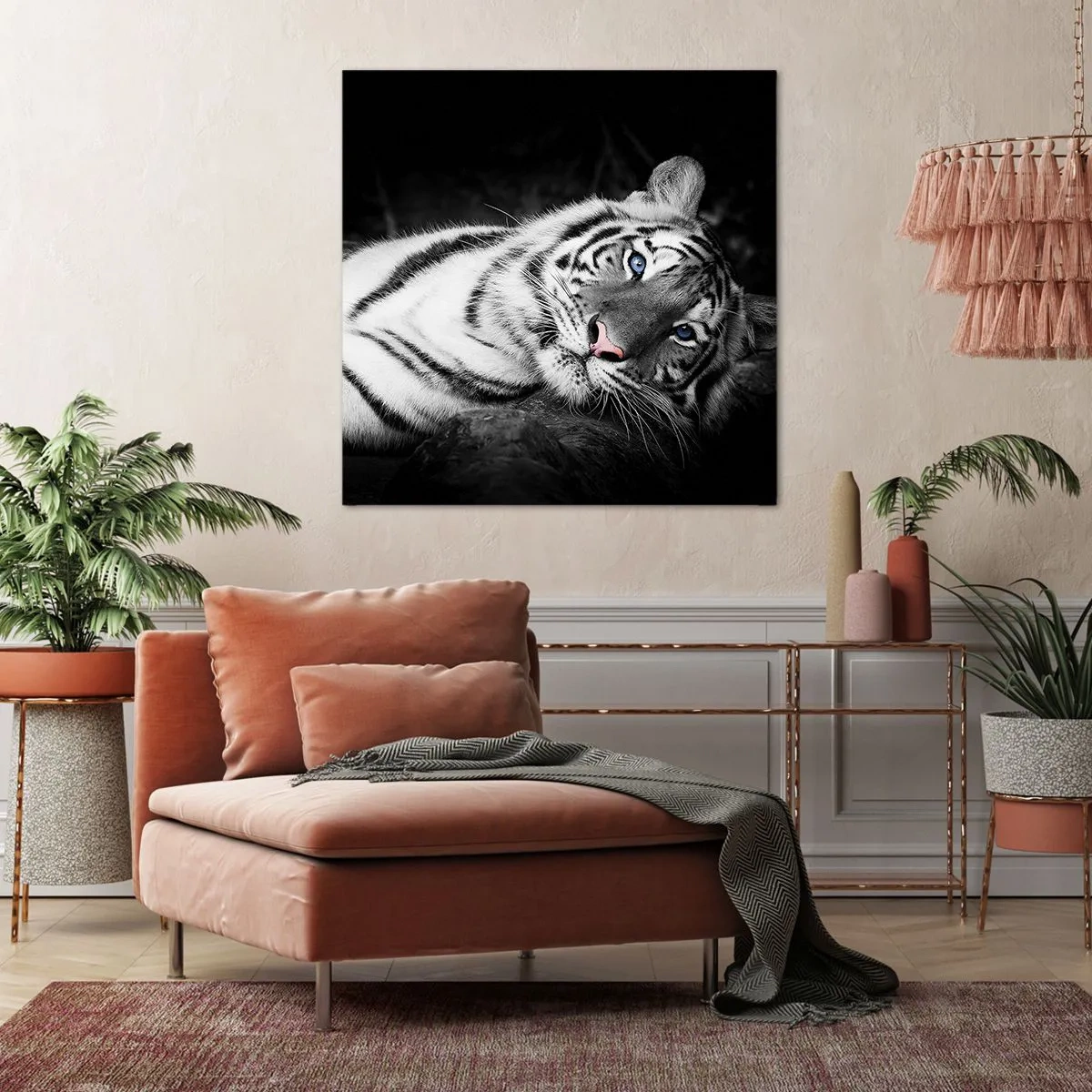 Vászonkép - Vadság és nyugalom - 70x70 cm