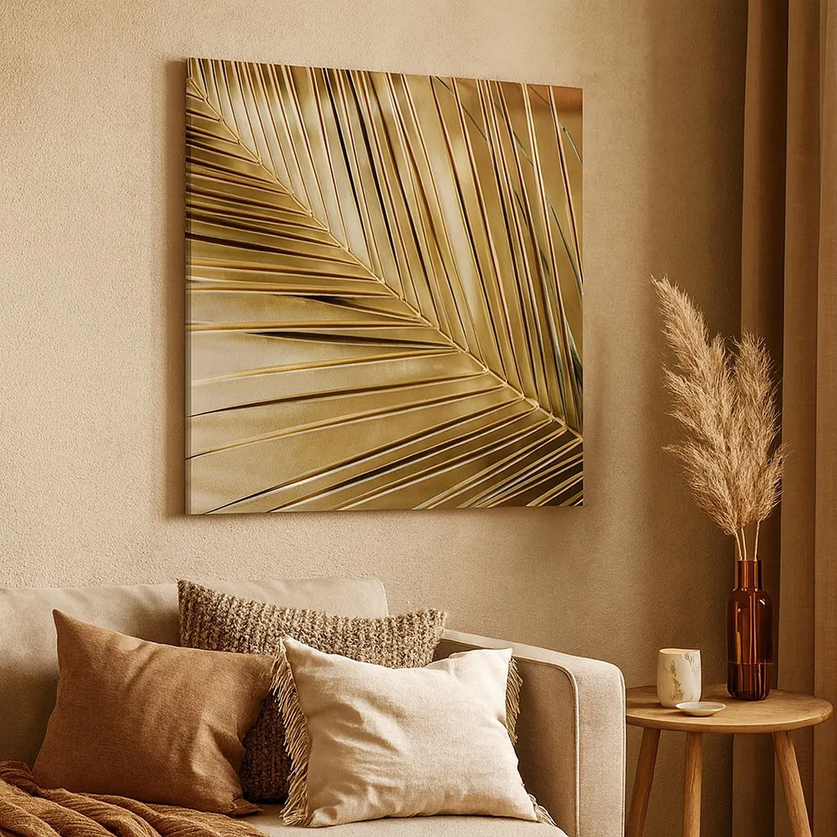 Vászonkép - Természetes oszlopsor - 30x30 cm