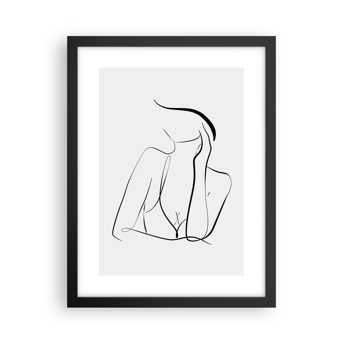 Poszter fehér keretben - Az álmok hullámán - 30x40 cm