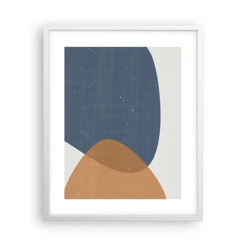 Poszter fekete keretben - Oválisok és hatások - 40x50 cm