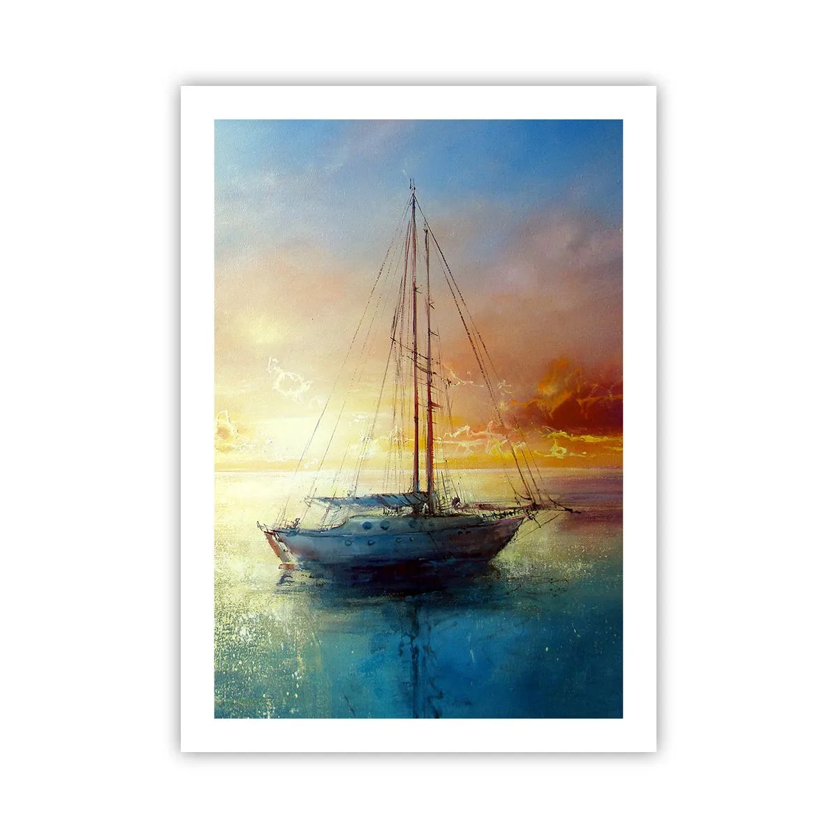 Poszter - Egy arany öbölben - 50x70 cm