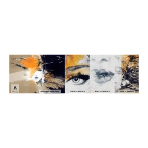 Fotótapéta Minta Premium Sand - És van fény - Absztrakció, Női Arc, Nő - 100x30 cm
