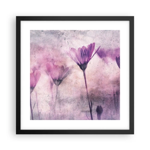 Poszter fehér keretben - A virágok álma  - 40x40 cm