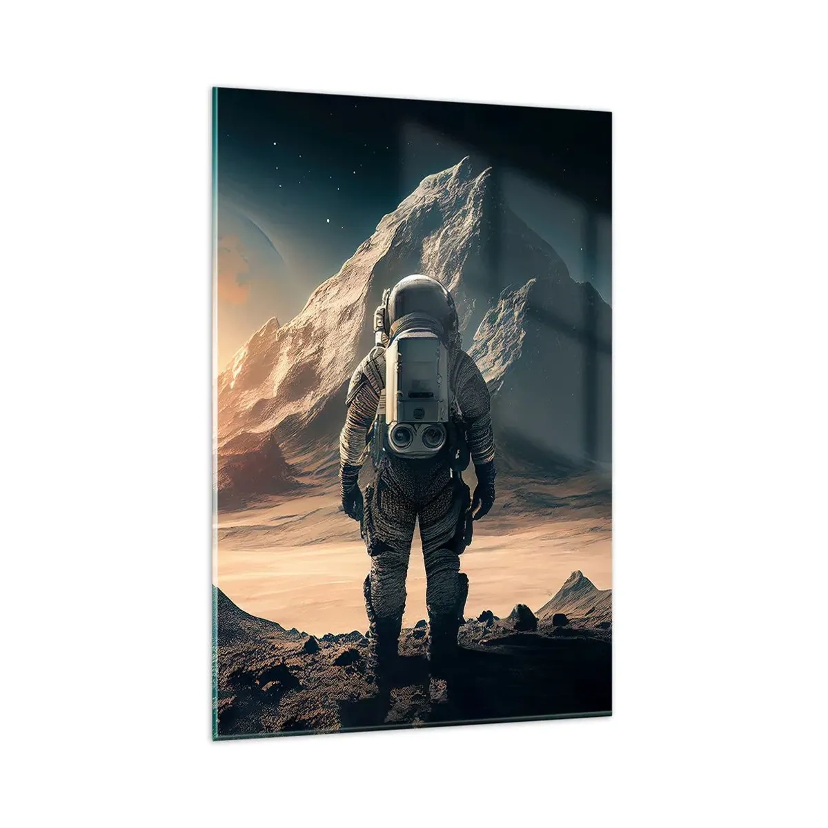 Üveg kép - Új kihívás - 80x120 cm