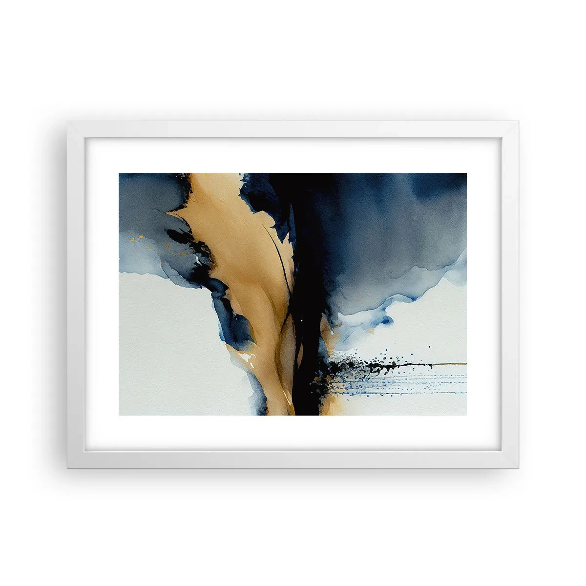 Poszter fekete keretben - A fátyol mögött - 40x30 cm