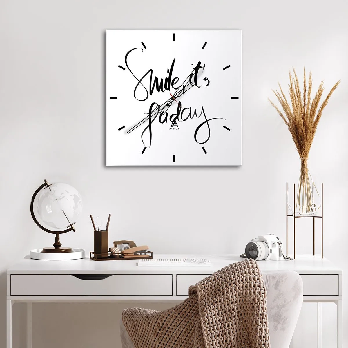 Falióra, Óra - Igazi öröm - 40x40 cm