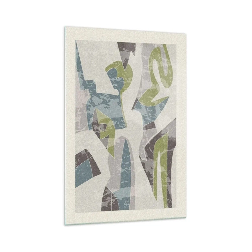 Üveg kép - Kompozíció üveg mögött - 70x100 cm