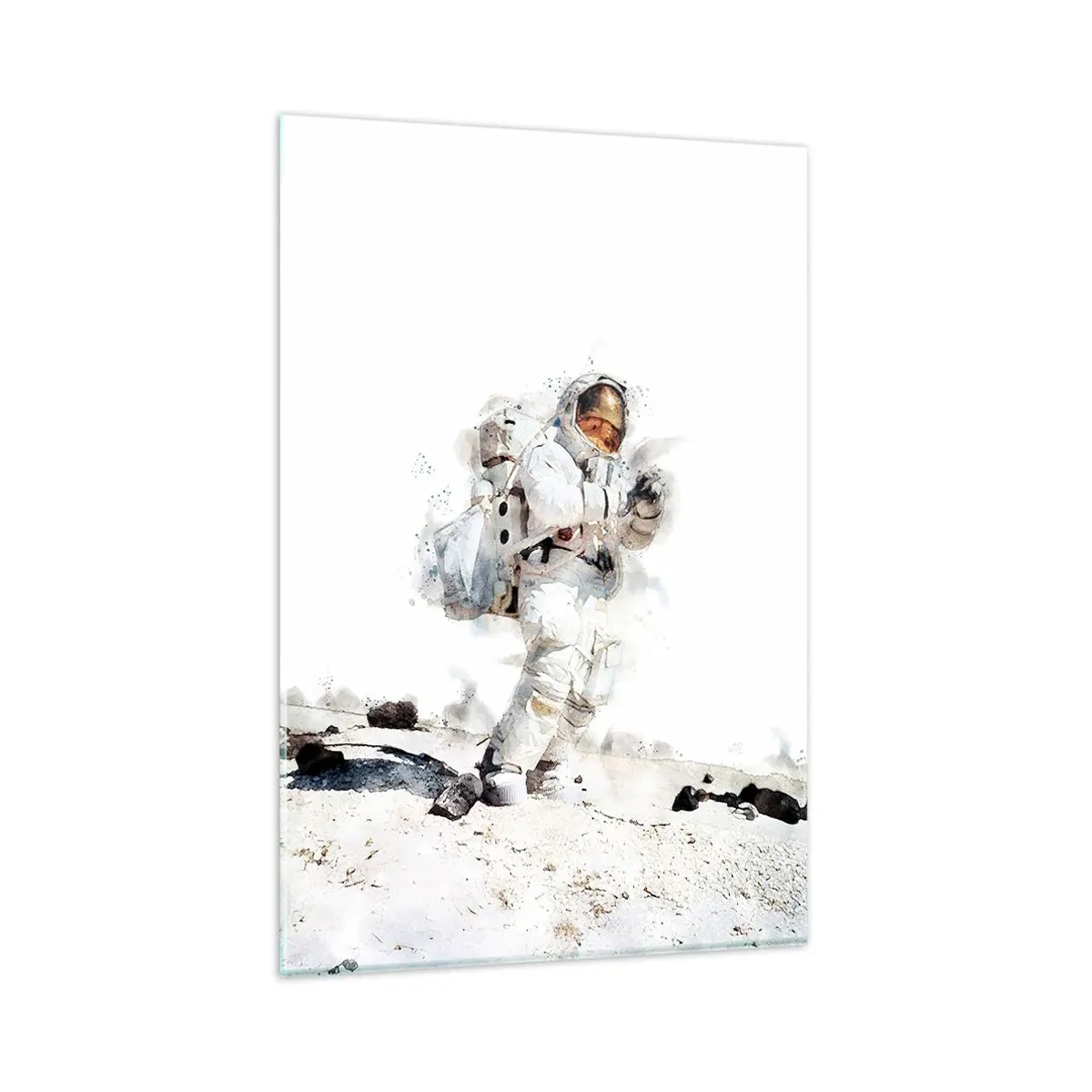 Üveg kép - A Föld hírnöke - 80x120 cm