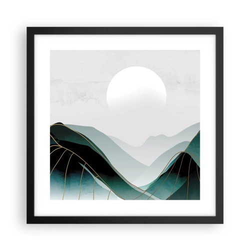 Poszter fehér keretben - Teljes fenségben - 40x40 cm