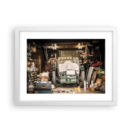 Poszter fekete keretben - Vissza a múltba - 40x30 cm