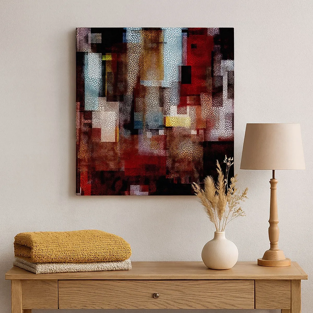 Vászonkép - Zavartság zavartsággal - 30x30 cm