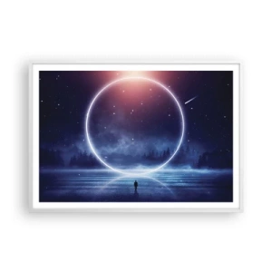 Poszter fekete keretben - Már itt vannak... - 100x70 cm