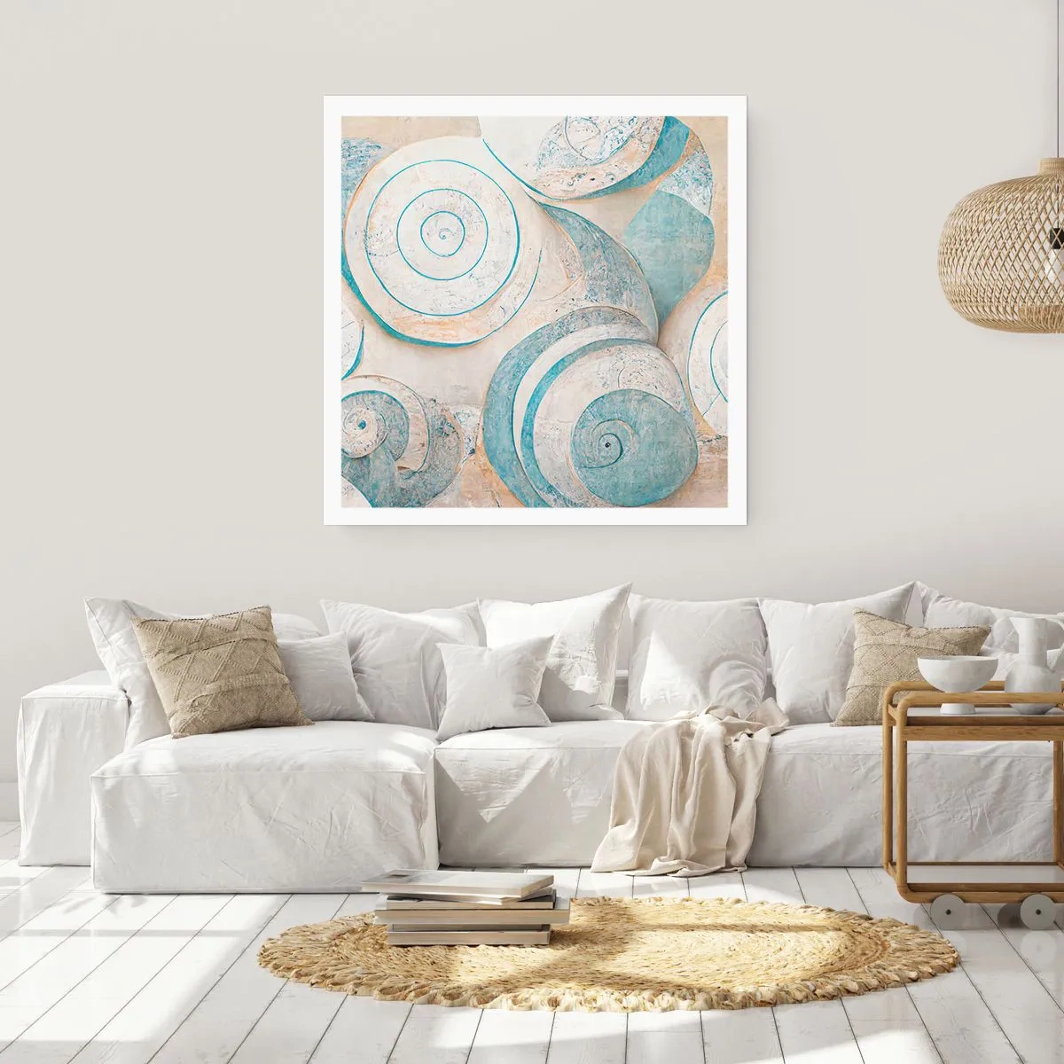 Poszter - Mit rejt a kagyló? - 60x60 cm