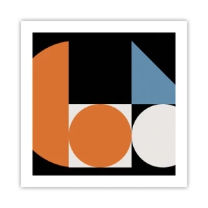 Poszter - Képletes rendszer - 50x50 cm