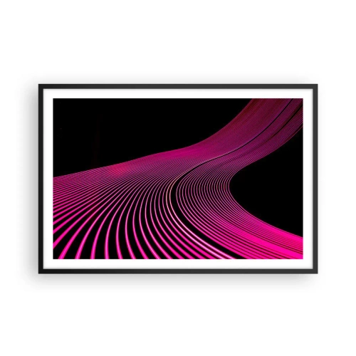 Poszter fehér keretben - A fény sugárútján - 91x61 cm