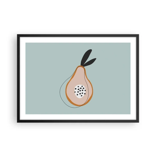 Poszter fehér keretben - Behatolás a dolgok természetébe - 70x50 cm