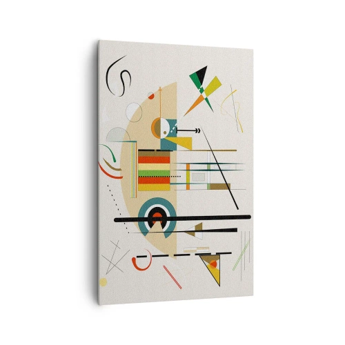 Vászonkép - És nevet a világ - 80x120 cm