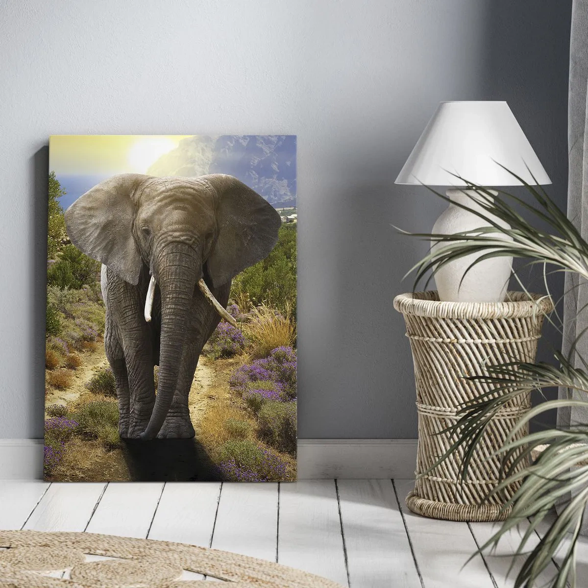 Vászonkép - Így nézett ki Eden - 65x120 cm