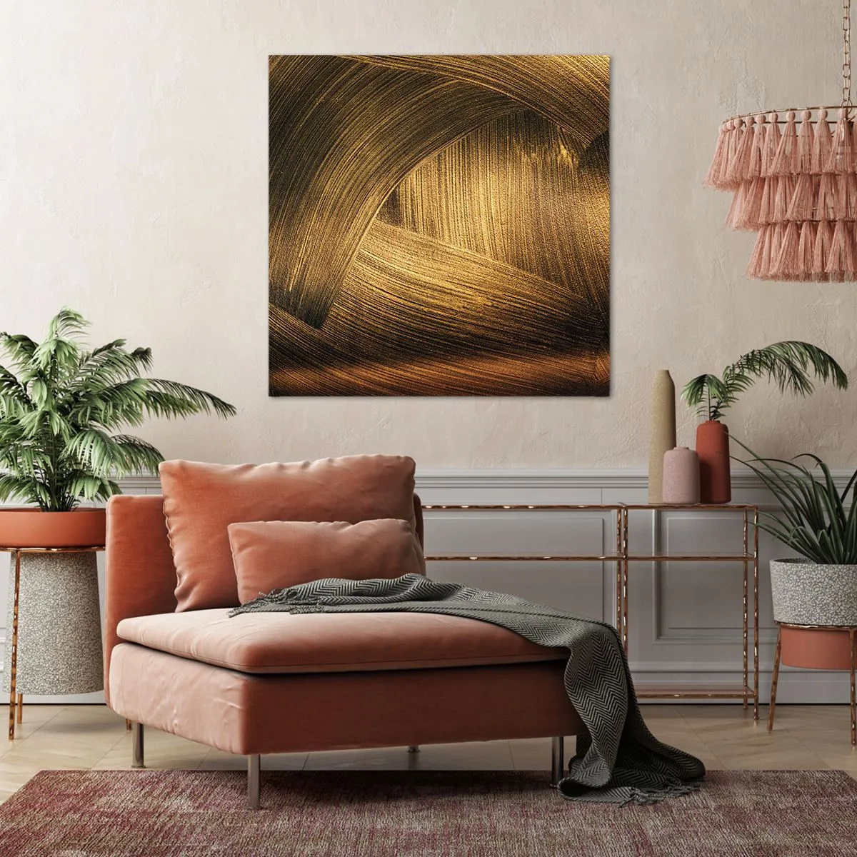 Vászonkép - Egy arany labirintusban - 40x40 cm