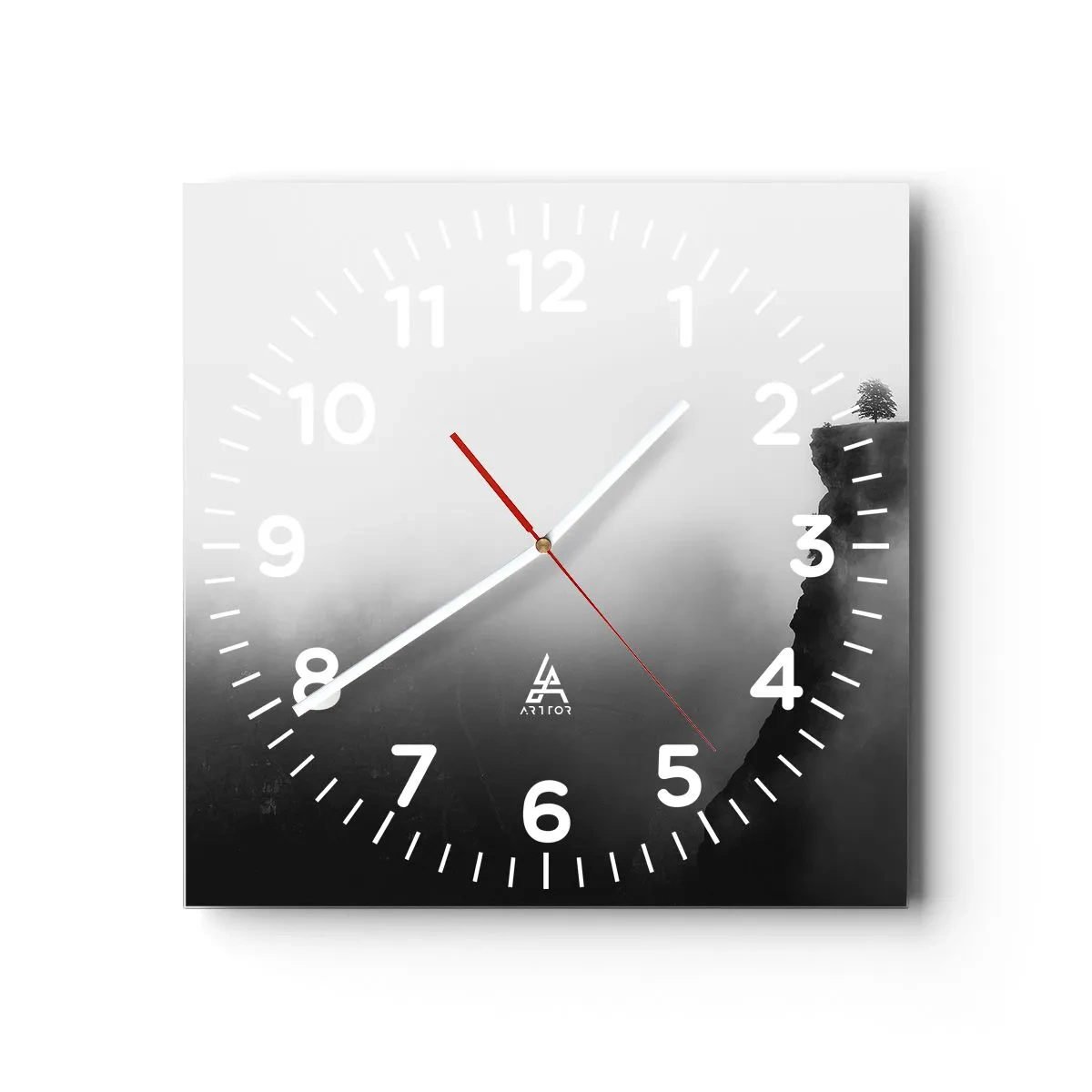 Falióra, Óra - A világ peremén - 30x30 cm