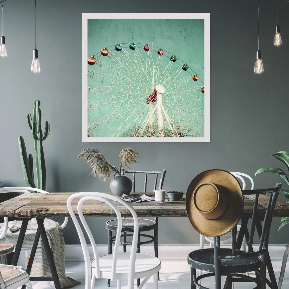 Poszter - Gyere játszani - 60x60 cm