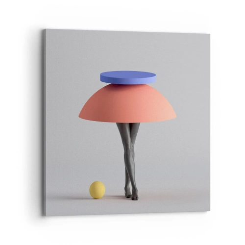 Vászonkép - Szürreális kompozíció - 70x70 cm