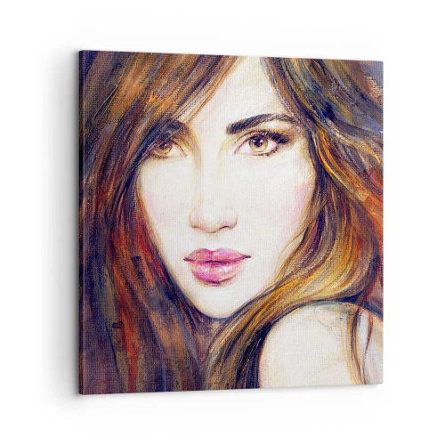 Vászonkép - Egy fillért a gondolataidért - 60x60 cm
