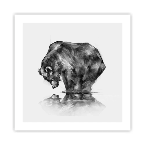 Poszter - Jó látni rokont - 50x50 cm