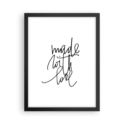 Poszter fehér keretben - A legjobb márka - 30x40 cm