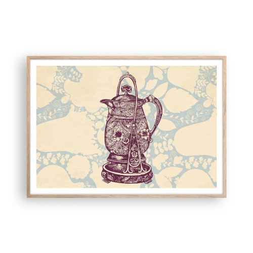 Poszter világos tölgy keretben - A mindennapi élet szépsége - 100x70 cm