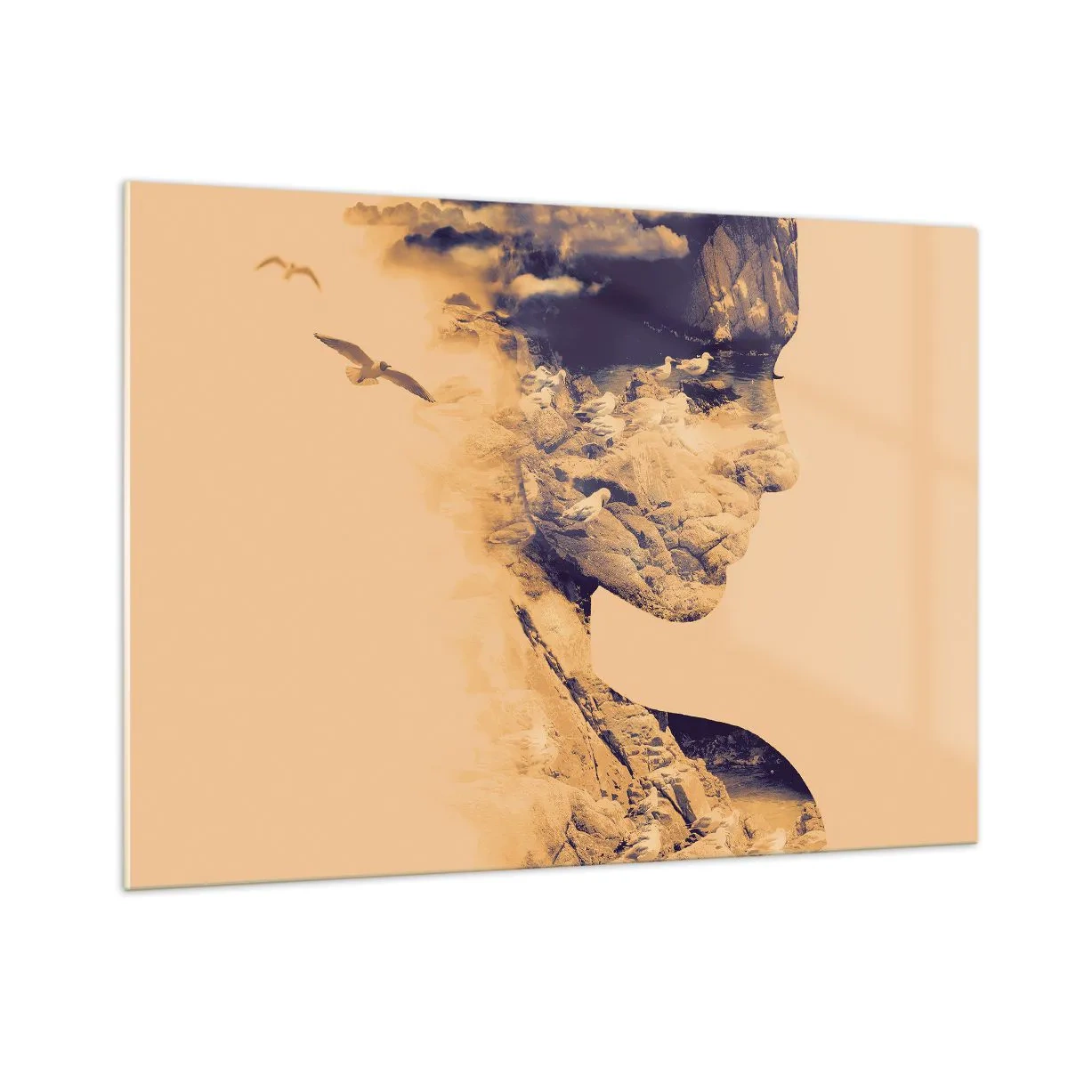 Üveg kép - Természetes szépség - 100x70 cm