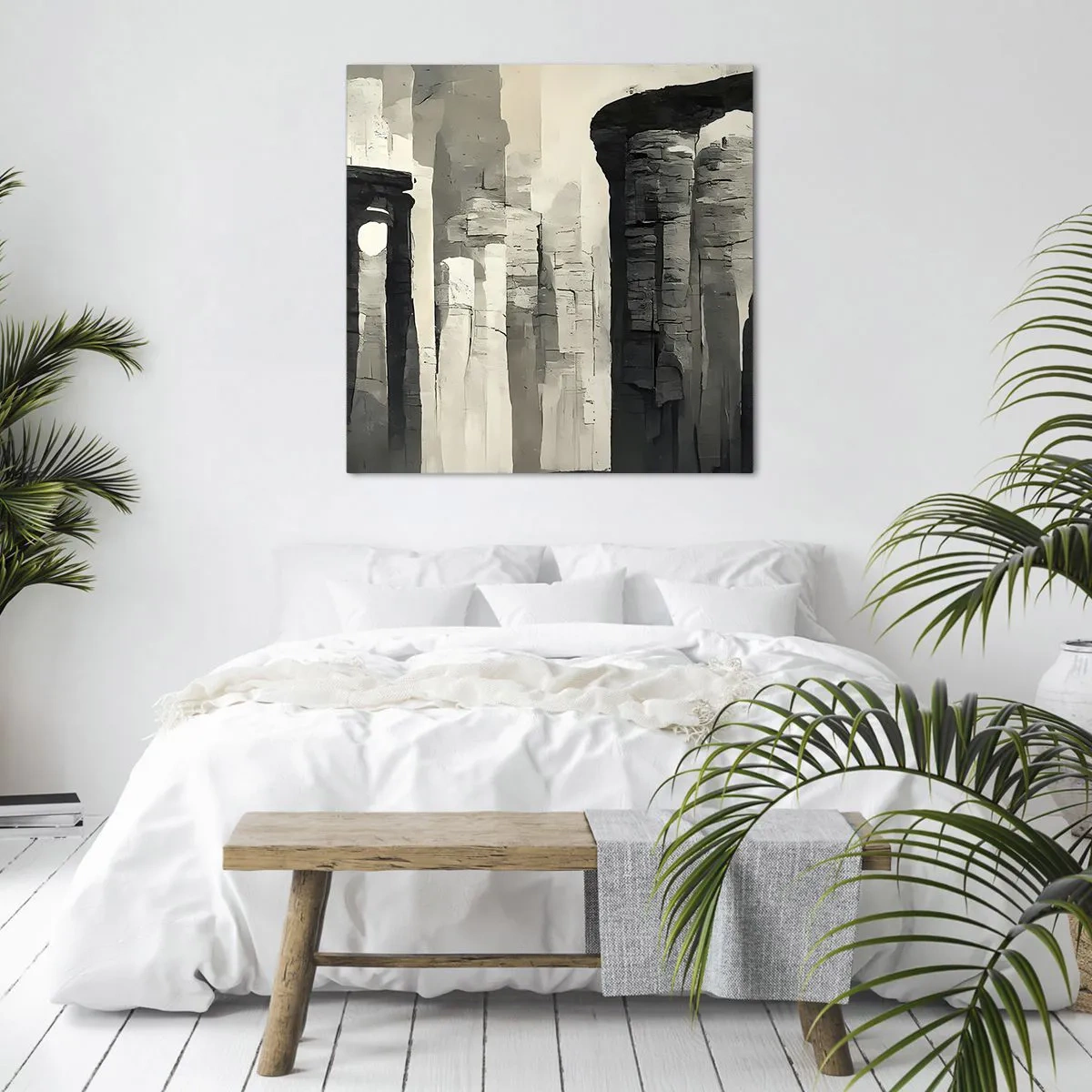 Vászonkép - A régiség fensége - 60x60 cm