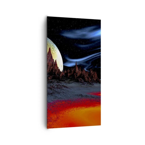 Vászonkép - Ismeretlen világ - 65x120 cm