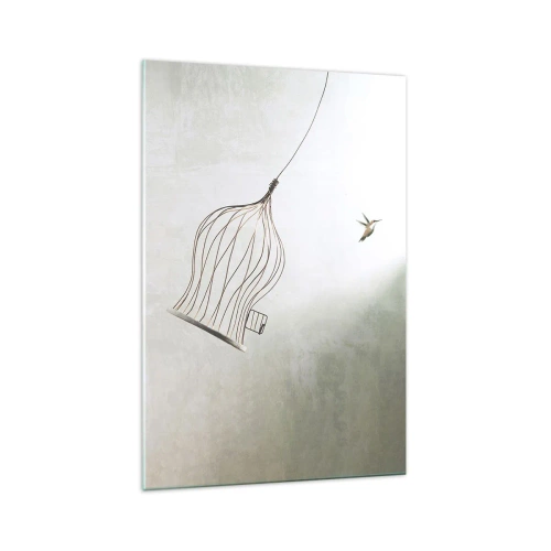 Üveg kép - Az elememen - 70x100 cm