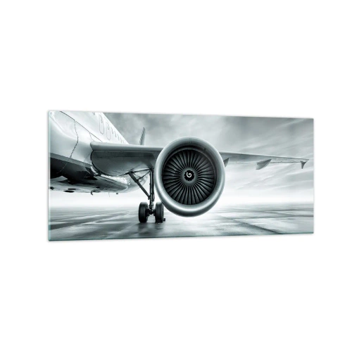 Üveg kép - Van erő! - 120x50 cm