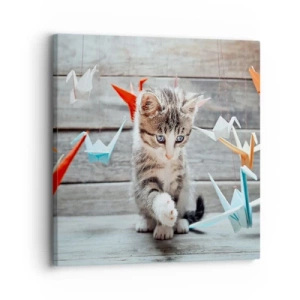 Vászonkép - Első lecke - 30x30 cm