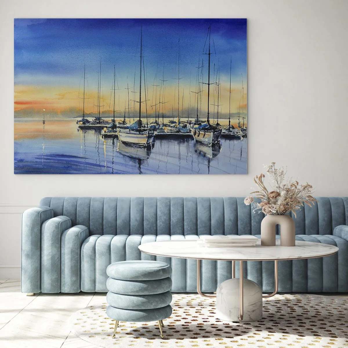 Üveg kép - Egy szép nap vége - 100x70 cm