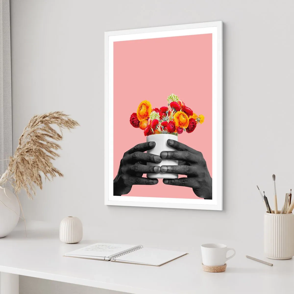 Poszter fekete keretben - Az élet apoteózisa - 70x100 cm