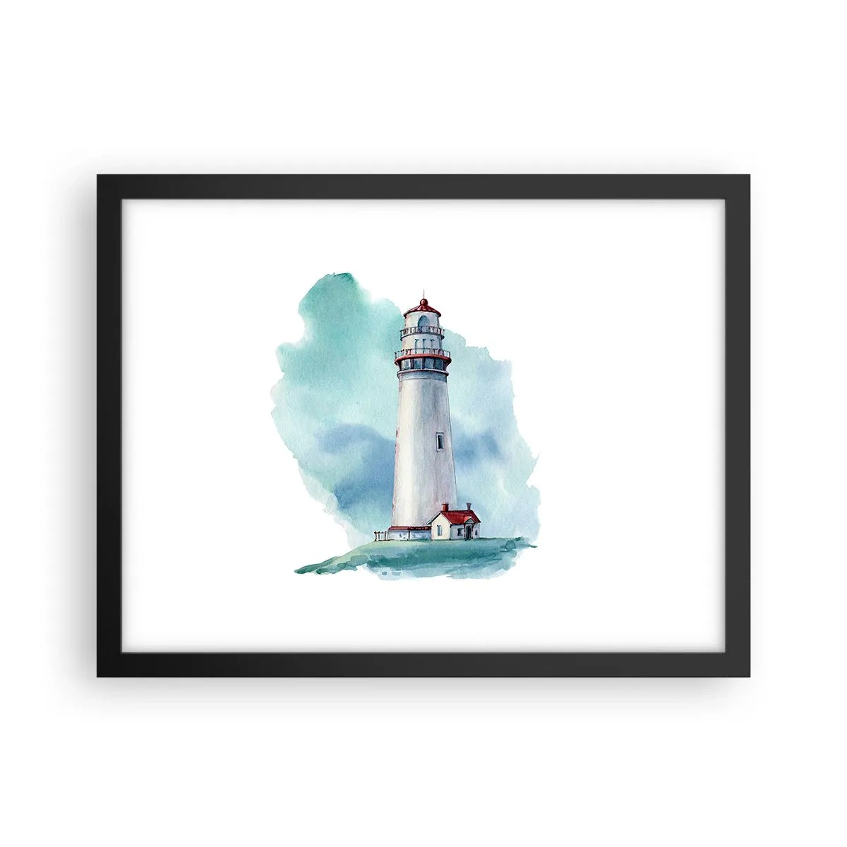 Poszter fehér keretben - A kék szelíd húga - 40x30 cm