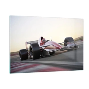 Üveg kép - Mindig győztes - 120x80 cm