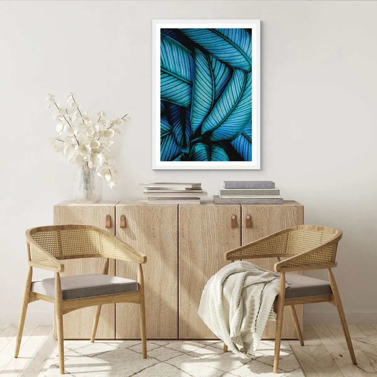 Poszter fekete keretben - Életvonalak - 61x91 cm