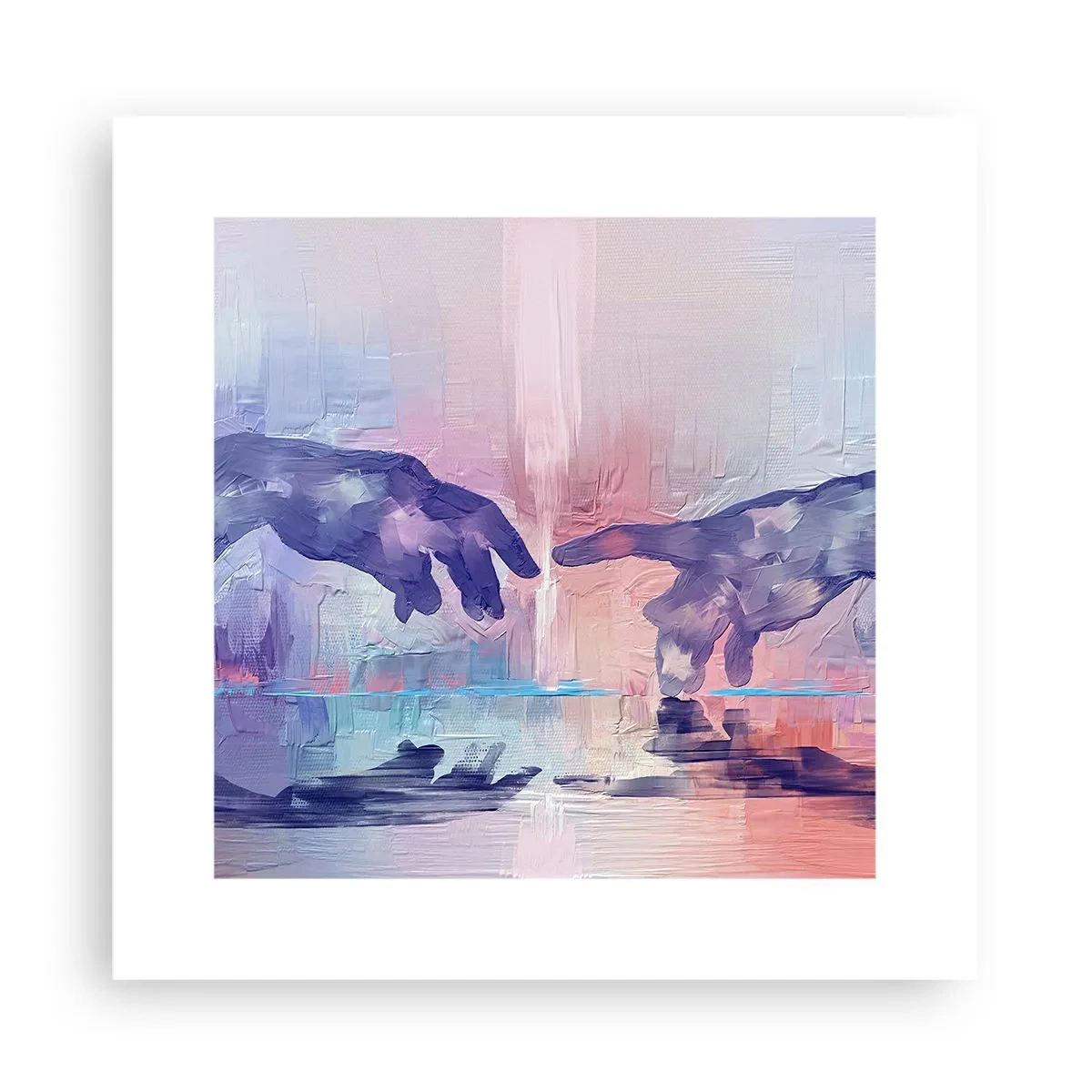 Poszter - Az élet isteni szikrája - 30x30 cm